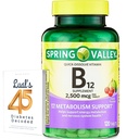 Jarné údolie Vitamín B12 Quick-Dissolve Tablety Dietary Supplement 