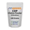 Citicolín prášok, CDP cholín prášok Pure s odmerkou, non-GMO, kognitívne doplnok pre pamäť a učenie (100 gramy)