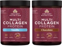 Ancient Nutrition Multi kolagén Protein prášok Vanilla 45 Slúži + Multi kolagén Protein prášok Čokoláda 45 Slúži