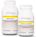 Integratívne terapie Bundle s aktívnym B-Complex, 60 Kapsule & HPA Adapt, 120 Vegan Kapsule - Active B-Complex na podporu energetického metabolizmu - HPA Adapt na podporu zdravého stresu