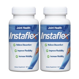Instaflex Joint Support Supplement - Clinically Studied Joint Relief Blend of Glucosamine, MSM, White Willow, Turmerica, Ginger, Cayenne, Hyaluronic Acid - 180 Kapsule