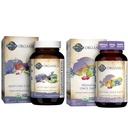 Garden of Life Organics Prenatálny vitamín: Folate for Energy & Healthy Fetal Development & Organics Multivitamín pre mužov - Muži raz denne celé jedlo vitamínové doplnky tablety, Vegan, 30 Počet