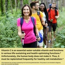 100% prírodný vitamín C z Acerola Cherry s Lavitolom DHQ Dihydroquercitin Plus 250 mg Citrus Bioflavonoidy - celopotraviny Vitamín C, žiadna syntetická kyselina askorbová a žiadne doplnkové látky - 250 mg, 60 kapsúl