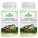 Active Hexose Correlated Compound 1500 mg Supplement, Natural 8 Mushroom Extract Supplement, Immune System, Pečeň Funkcia, Prírodný zabijak a T Bunky Aktivita, 180 Veggie Kapsule