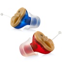 Prémiové digitálne sluchové pomôcky pre seniorov - neviditeľné v Canal (CIC) In-Ear Mini Sound Enhancer Set, takmer neviditeľné, zrušenie hluku, Osobný zvuk sluchový zosilňovač - pár - MZ-21