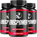 (3 Balenie) Erecpower pre mužov Supplement Kapsule, Erecpower Piills Všetky prírodné zložky, Erecpower Original Advanced Formula, Erecpower Vitamín Support, Ericpower Recenzia, 180 Kapsule po dobu 3 mesiacov