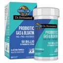 Záhrada života Dr. Formulované Pre, Post & Probiotiká Plyn & Bloating Once Daily 3-in-1 Kompletné prebiotiká, Postbiotiká & Probiotiká 