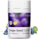 Vikki Grape Seed Extract Kapsule 38100mg, 60 Gróf,Maximálna sila s OPC Original Blueberry Essence