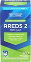 Rite Aid AREDS 2 Softgels - 120 Gróf, Macular Support for Eye and Vision Health, Obsahuje luteín, vitamín C, zeaxantín, zinok a vitamín E, bez lepku a bez sóje