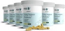 Lung Support Probiotic Supplement - Lung Health Supplement for Smokers, Gut Health, Immune Support, Respiratory Care, Holy Basil, Turmeric, Klinicky skúšané - 360 Kapsule (6 fliaš)