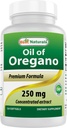 Najlepšie prírodné Oregano olej 250 Mg Softgels, 120Count