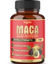 Maca Root Kapsule - Podporuje prírodné zdravie - Energia - Výkon a nálada doplnok - Zvýšený prietok krvi 3-Mesiac dodávky