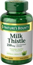 Nature's Bounty Milk Thistle 250 mg Capsules 200 ea (Pack of 2)