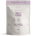 ProT Gold Collagen Protein Powder, 17g Protein Nano-Hydrolyzed Grass Fed Collagen, Vitamín C, 2g Arginine for Wound Support, Gluten Free, All Natural, Fat and Sugar Free, 0g Carbs, Vanilla, 23 oz, 30