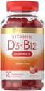 Carlyle Vitamín D3 + B12 Komplex Gummies 