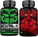 ONL Muži Testosterón Booster Bundle - GORIL-X & Bull Blood 