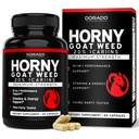 Horny koza burina pre mužov a ženy - [20% Icariins Max Strength] - vytrvalosť, vytrvalosť, obeh, Joint & Back Support - Maca Root, Ženšen, Yohimbine, Tribulus, L-Arginine - USA Made - 60 Gróf