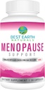 Najlepšie Zeme Naturals Menopauza Podpora pre horúce záblesky, Mood Swings, nočné potenie, Zdravé hladiny hormónov a ďalšie. Vyrobené s Black Cohosh, Chasteberry a ďalšie