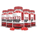Justifikované laboratóriá (5 balenia Trim Tummy Keto ACV Gummies Extreme 2000MG Trim Tummy Keto Gummies Jablkový Cider Ocogar Formulated with Pomegranate Beet Juice Powder B12 Vegan Non GMO 300 Gummy