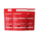 HumanN SuperBeets Heart Chews, Oxid dusnatý a podpora krvného tlaku, extrakt z hroznových semien & non-GMO koreň repy prášok energie, granátové jablko Berry Flavor, 180 Počet