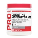 GNC Pro Performance Creatine Monohydrate Powder for Women & Men, 5g Creatin per Serving, Muscle Building, Energy Production, Endurance, Performance, 50 Servings