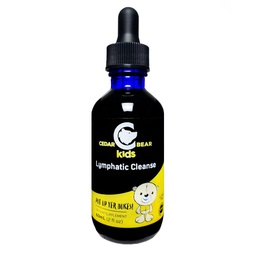 Cedar Bear Lymfatické Čistenie pre deti - Tekuté bylinné doplnky, ktoré podporujú zdravú Lymfatické a imunitné funkcie 2 fl oz (Pack of 1)