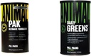 Animal Pak - Pohodlné All-in-One vitamín a doplnok balenia - Zinok a zelené Pak - Chlorofyl