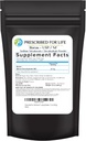 Predpísané pre život Borax Powder, Pure USP NF stupeň Všetky prírodné sodík Borate Powder, Domáce Práčovňa Booster, Slime Activator & Multipurpose Čistiaci Powder (12oz / 340g)