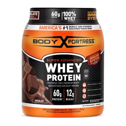 Telo pevnosť 100% Srvátka, Prémiový proteínový prášok, Čokoláda, 1.78lbs
