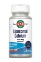 KAL Lipozomálne vápnik 500 mg, vysoká absorpcia kalcium doplnok, Essential Calcium Support, Vegan, Gluten Free, No Soy, 30 Servings, 90 VegCaps