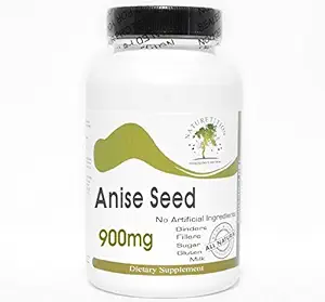 Anise Seed 900mg ~ 180 Kapsule - Žiadne doplnkové látky ~ Prírodné doplnky