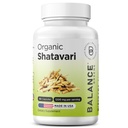 Organic Shatavari 1200mg, 60 Kapsule - Laktačná podpora Vitamíny, Hormonálna rovnováha pre ženy, Asparagus Racemosus Root