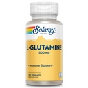 SOLARAY L glutamín kapsuly 500 mg - Imunitná podpora doplnok - Voľný Amino Acid - Lab Overené, 60-Day Záruka vrátenia peňazí - 100 Servings, 100 VegCaps
