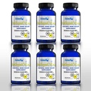 Plus - Organické rastlinného základu Zdroj vápnika doplnok s vitamínom D3, k2, glycinát horečnatý a mangán (720 počet) Balenie 6