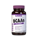 Bluebonnet Nutrition BCAA 4:1:1 Pomer, svalovej výkonnosti*, svalového zdravia*, svalovej opravy*, non-GMO, Vegan, Kosher Certified, Gluten-free, Soy-free, Dairy-free, 120 Rastlinné kapsule, 30 porcií