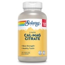 Solaray kalcium Magnézium Citrát 1000 mg 1:1 Pomer, Bone Strength Supplement, Muscle, Nerve and Bone Health Support, Chelseed for High Absorbtion, 60-dňová záruka, 45 Servings, 270 VegCaps