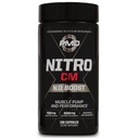 PMD Sports Nitro CM Oxid dusnatý s Agmatín pred tréningom doplnok - svalový rast a svalová pumpa s L Arginine - Endurance Boost pre Hardcore školenia a bodybuilding preworkout (180 Kapsule)