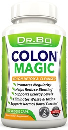 Colon Cleanse Detox Formula - Natural Bowel Cleaning Pills for Intestinal Bloating & Fast Digestive Cleaning - Denné Zápcha Relief Supplement Gut, Belly, Žalúdok - Ženy Muži Bylinná hmotnosť Flush