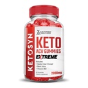 Justified Laboratories Ketosyn Keto ACV Gummies Extreme 2000MG Ketosyn Keto Gummies Apple Cider Ocogar Formulated with Pomegranate Beet Juice Powder B12 Vegan Non GMO 60 Gummy