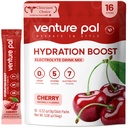 Venture Pal Sugar Free Electrolyte Powder Pakets - Liquid Daily IV Drink Mix for Rapid Hydration & Party Recovery 