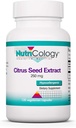 Nutricology Citrus Seed Extract Supplement - Grapefruit Seed Extract 500mg, Podporuje metabolickú funkciu, Bez kontaminantov, Vegetariánske kapsule - 120 Počet