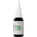 Ameo Life Aloe-Infundovaný Koloidné striebro Nosový sprej 24 PPM - Nosový sprej s prírodnými zložkami pre upokojujúce Relief nosovej kongescie, Sinus kongestion, Muscus, & Irritation - pre denné použitie (2 oz)