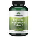 Swanson Shiitake Mushrom Extract (4:1) 500 Milligrams 120 kapsúl
