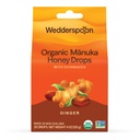 Svadobná lyžica Organické Manuka Med kvapky, Ginger & Echinacea, 20 Počet (Stock of 1) 