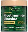 Lipozomálny nikotínamid Riboside 900 mg Resveratrol & Quercetin 