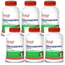 Schiff Glucosamine 1500mg Plus MSM a kyselina hyalurónová, 150 tabliet - Joint Supplement (Pack of 6)