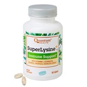 Quantum Health SuperLysine+ Advanced Formula Immune Suplement Lyzín 1500 mg, Vitamín C Echinacea Včela Propolis a bez zápachu Denný Wellness Blend pre ženy a mužov - 90 tabliet