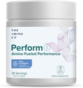 Amino CO. - Vykonať pred tréningom prášok doplnok s čistými EAA aminokyseliny a prírodná chuť, Stevia sladené preworkout energie Boost pre mužov a ženy - Modrá malina (6.7 oz)