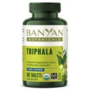 Banyan Botanicals Triphala Tablety - Organic Triphala s Amla, Haritaki & Bibhitaki 