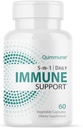 5-in-1 Imunitná pokročilá podpora s Quercetinom Phytozómom, zinkom, vitamínom C, D3, K2 - Imunita a alergia s Aktivovaným Quercetinom - 60 Veg Caps